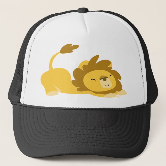 Cartoon Stretching Lion hat (Front)