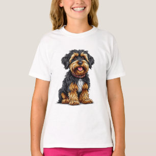 Cartoon-style dog illustration T-Shirt