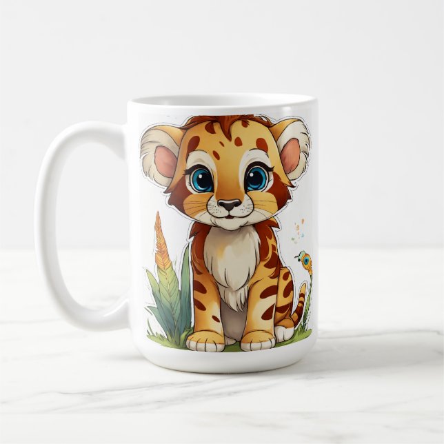 Cartoon style mug (Left)