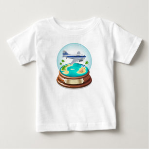 Cartoon Summer Cristal Ball Baby T-Shirt