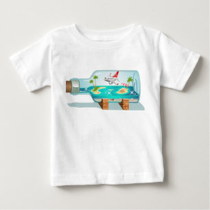 Cartoon Summer Cristal Ball Baby T-Shirt