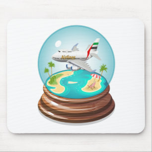 Cartoon Summer Cristal Ball Mouse Pad