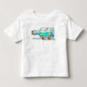 Cartoon Summer Cristal Ball Toddler T-shirt