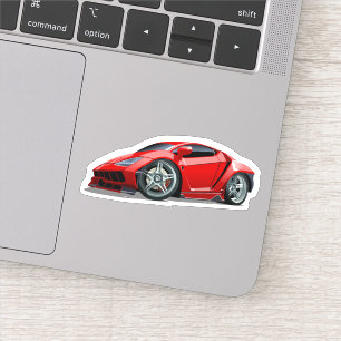 Cartoon super car