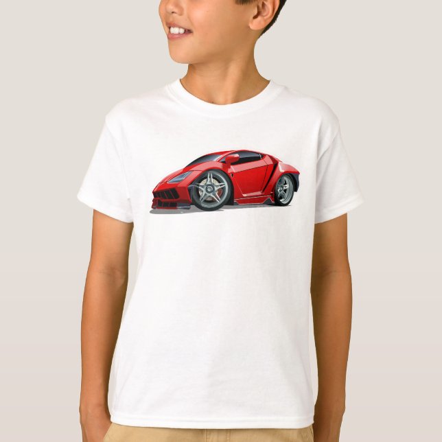 Cartoon super car T-Shirt (Front)