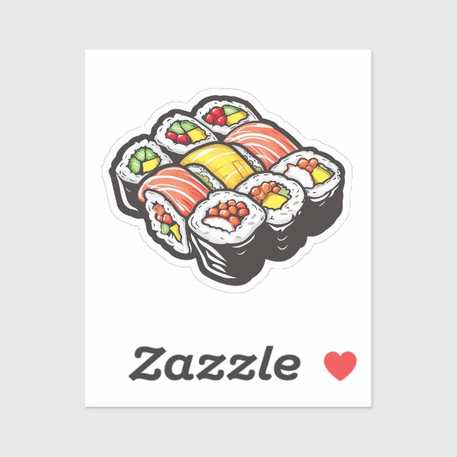 Cartoon sushi (Sheet)