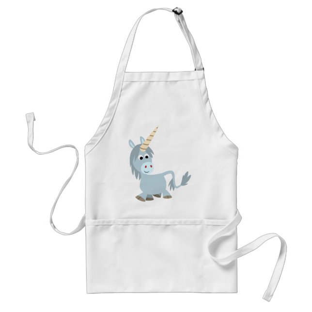 Cartoon sympa Cuisine Unicorn tablier (Devant)