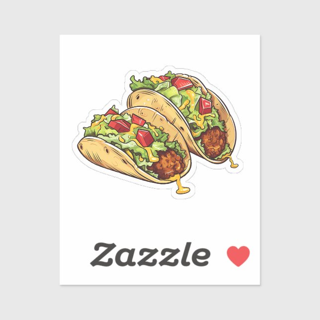 Cartoon tacos (Sheet)