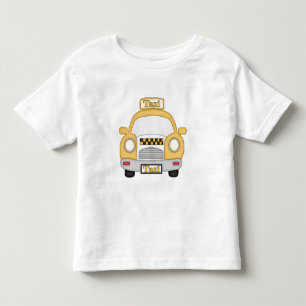 Cartoon Taxi Cab toddler boys t-shirt