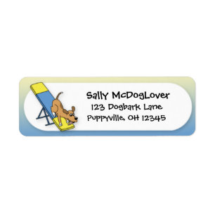 Cartoon Teeter Totter Agility