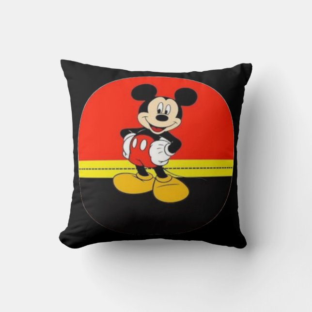 Cartoon  throw pillow (Front)
