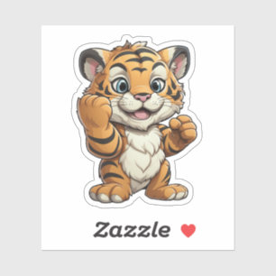 Cartoon tiger illustration