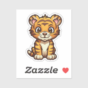 Cartoon tiger illustration