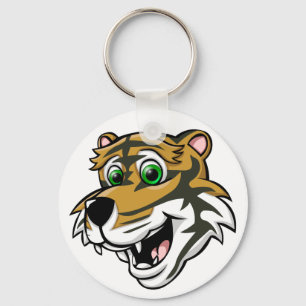 Cartoon Tiger Keychain