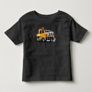 Cartoon tow truck toddler t-shirt