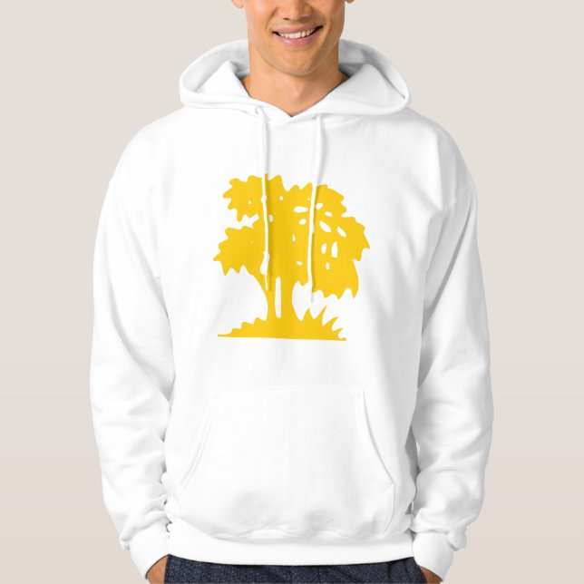 Cartoon Tree - Amber Hoodie (Front)