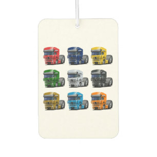 Cartoon truck air freshener