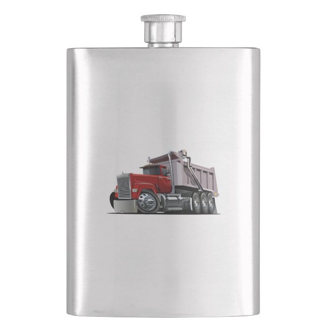 Cartoon truck flask (Front)