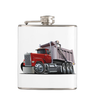 Cartoon truck flask