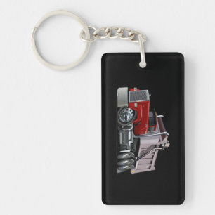 Cartoon truck keychain