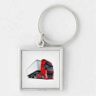 Cartoon truck keychain