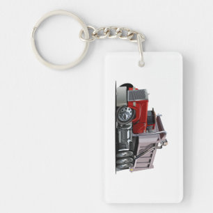 Cartoon truck keychain