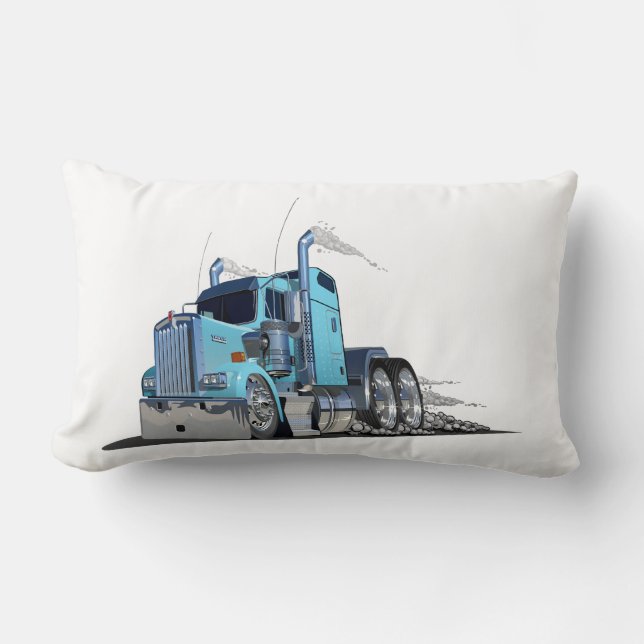 Cartoon truck lumbar pillow (Front)
