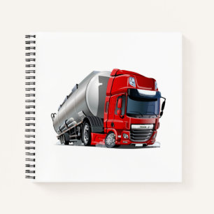 Cartoon truck notebook