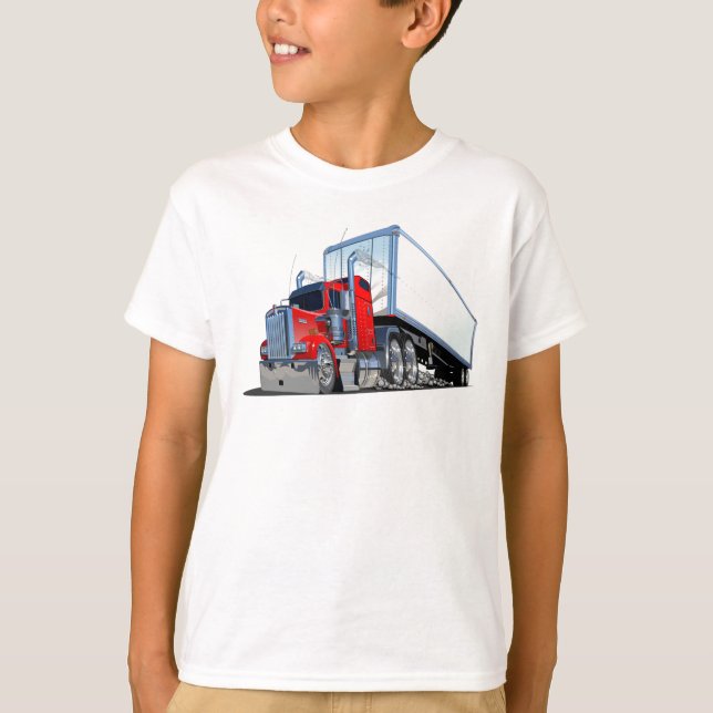 Cartoon truck T-Shirt (Front)