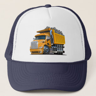 Cartoon truck trucker hat