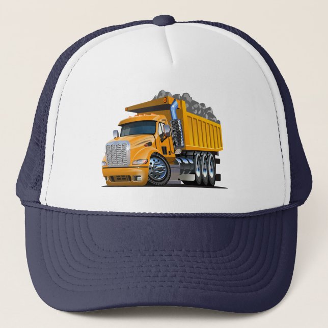 Cartoon truck trucker hat (Front)