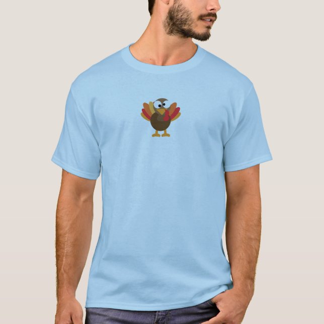 Cartoon Turkey T-Shirt (Front)