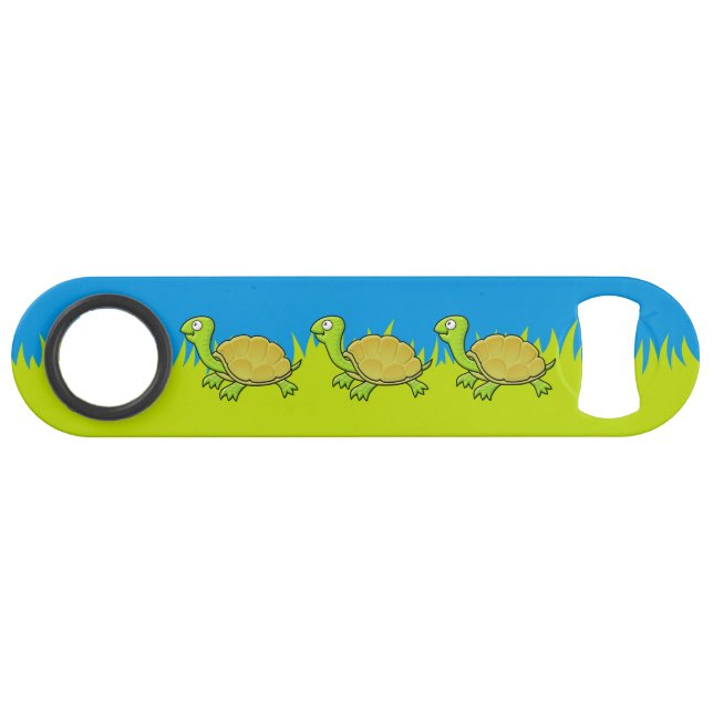 Cartoon Turtle Bar Key (Back Horizontal)