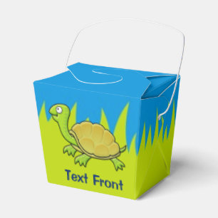 Cartoon Turtle Favor Box