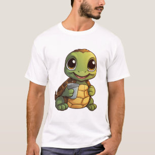 Cartoon turtle illustration Copy Copy Copy Copy Co T-Shirt