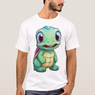 Cartoon turtle illustration Copy Copy Copy Copy Co T-Shirt