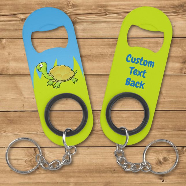 Cartoon Turtle Keychain Bottle Opener (Creator Uploaded)