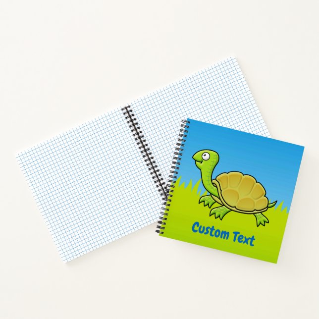 Cartoon Turtle Notebook (Inside)