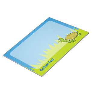 Cartoon Turtle Notepad