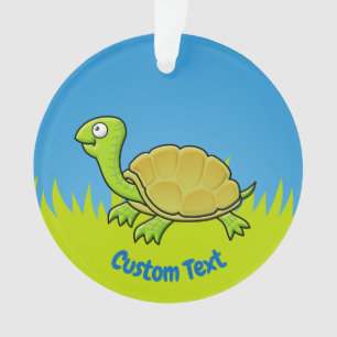 Cartoon Turtle Ornament
