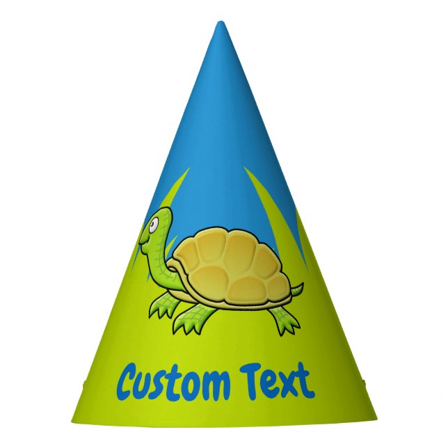 Cartoon Turtle Party Hat (Front)