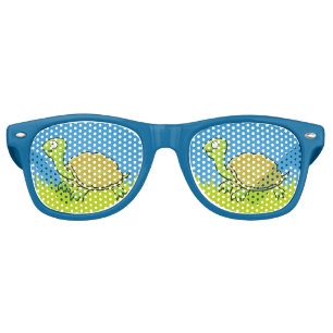 Cartoon Turtle Retro Sunglasses