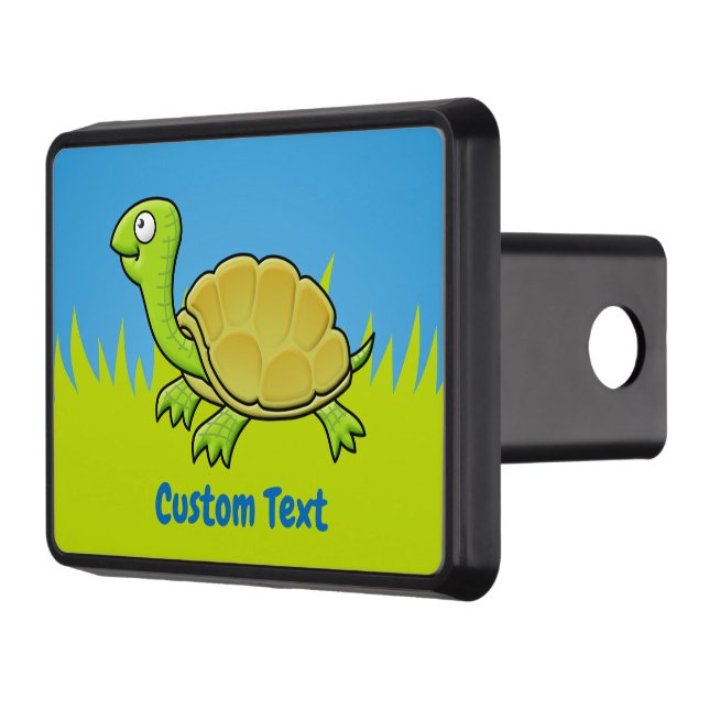 Cartoon Turtle Trailer Hitch Cover (Left)
