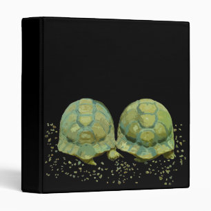 Cartoon Turtles Binder