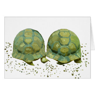 Cartoon Turtles Card