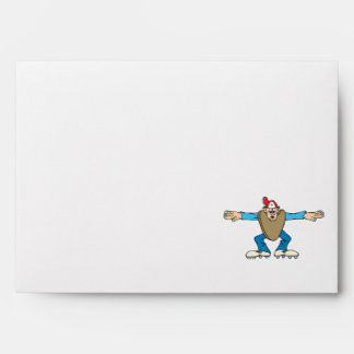 cartoon ump umpire calling SAFE Envelopes