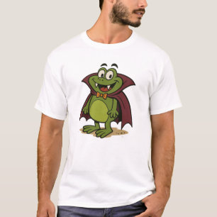 Cartoon Vampire Frog T-shirt