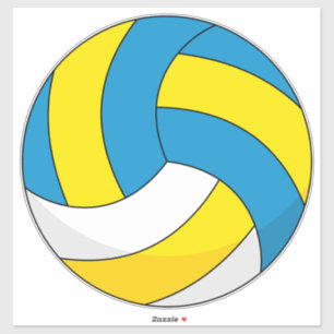 Cartoon Volleyball Ball