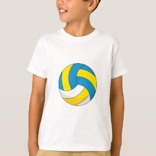 Cartoon Volleyball Ball T-Shirt