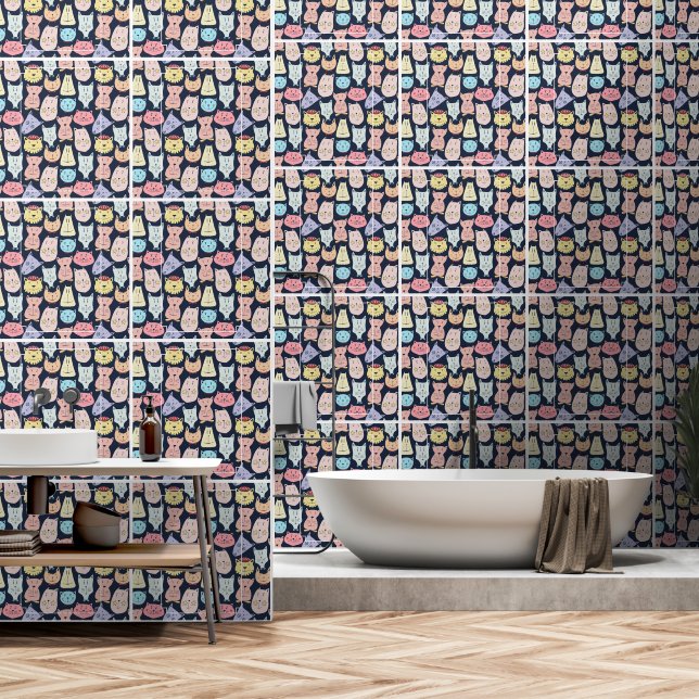 Cartoon Wallpaper (Bathroom)